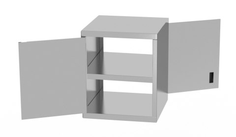 Szafka przelotowa z drzwiami na zawiasach 500x300x600mm